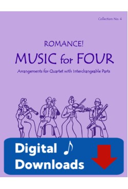 Music for Four - Collection No. 4: Romance! - 77004 Digital Download